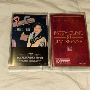 Lot Of 2 Pasty Cline Cassette Tapes